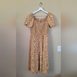 Cotton Floral Sundress  Cottage Cottagecore